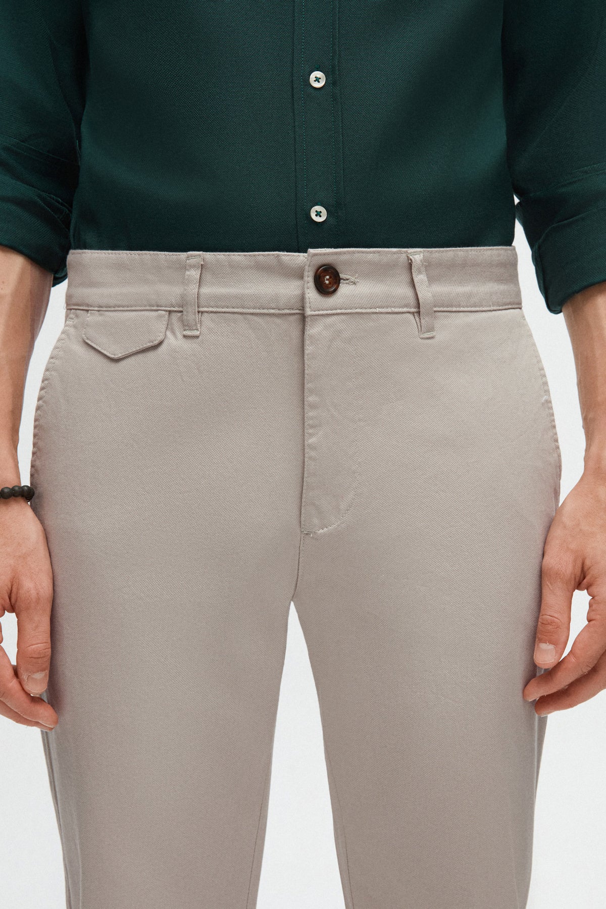 PANTALONI CHINO SLIM FIT TWN  - Bej