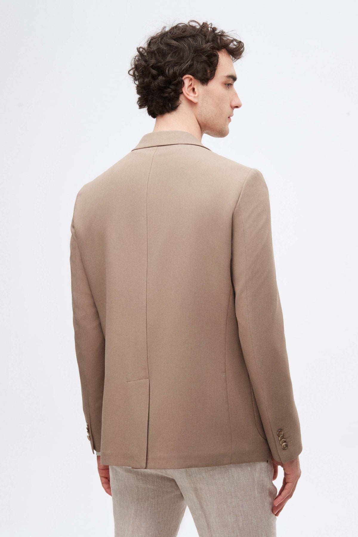SACOU SLIM FIT TWN  - Taupe