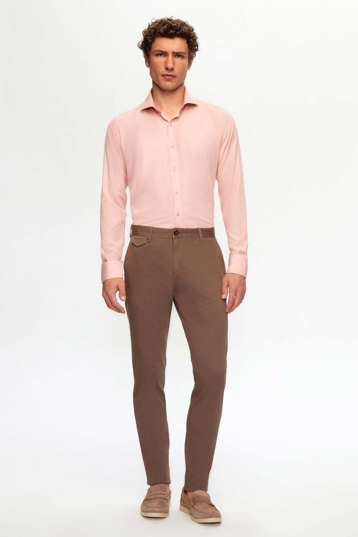 PANTALONI CHINO SLIM FIT TWN  - Bej