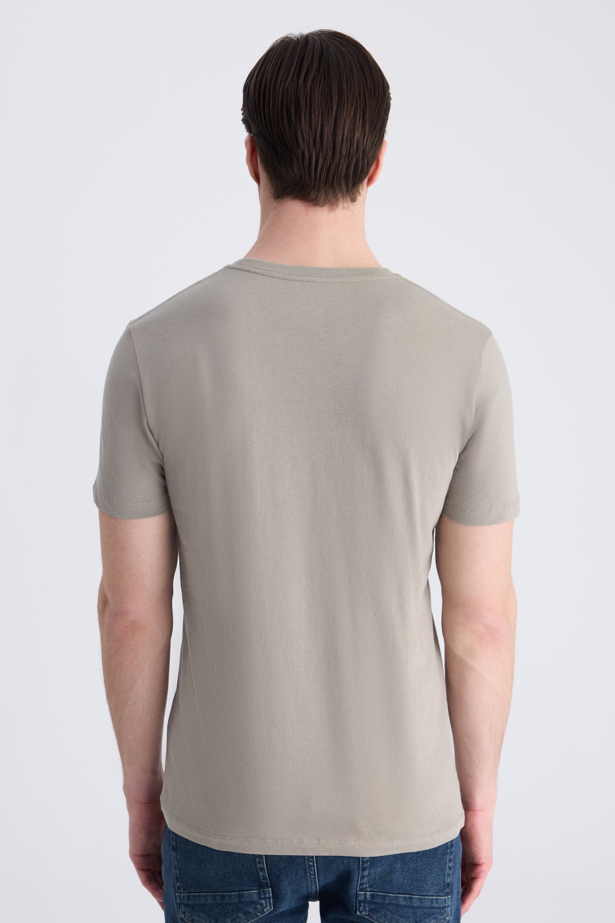 TRICOU SLIM FIT TWN  - Bej