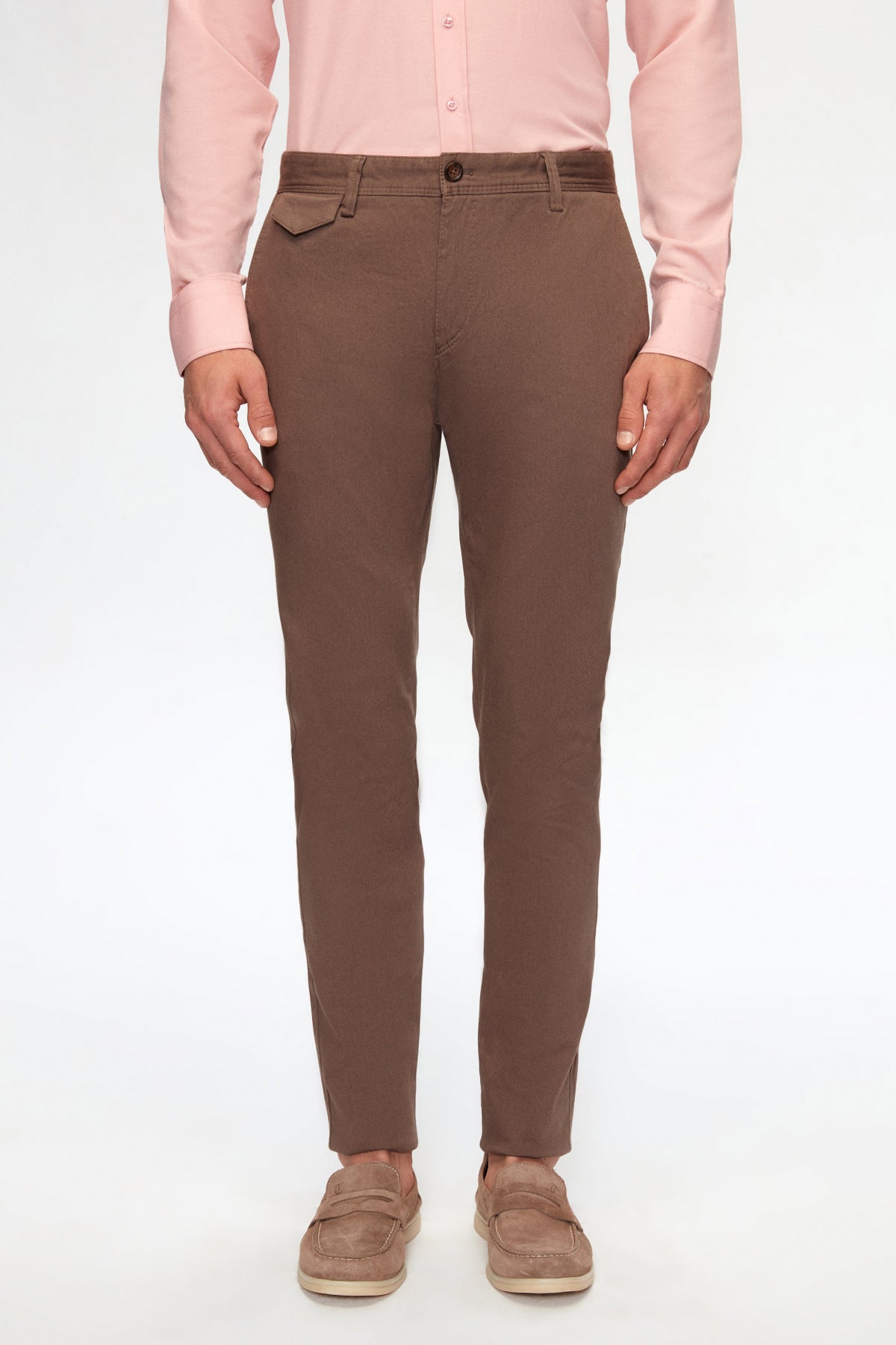 PANTALONI CHINO SLIM FIT TWN  - Bej