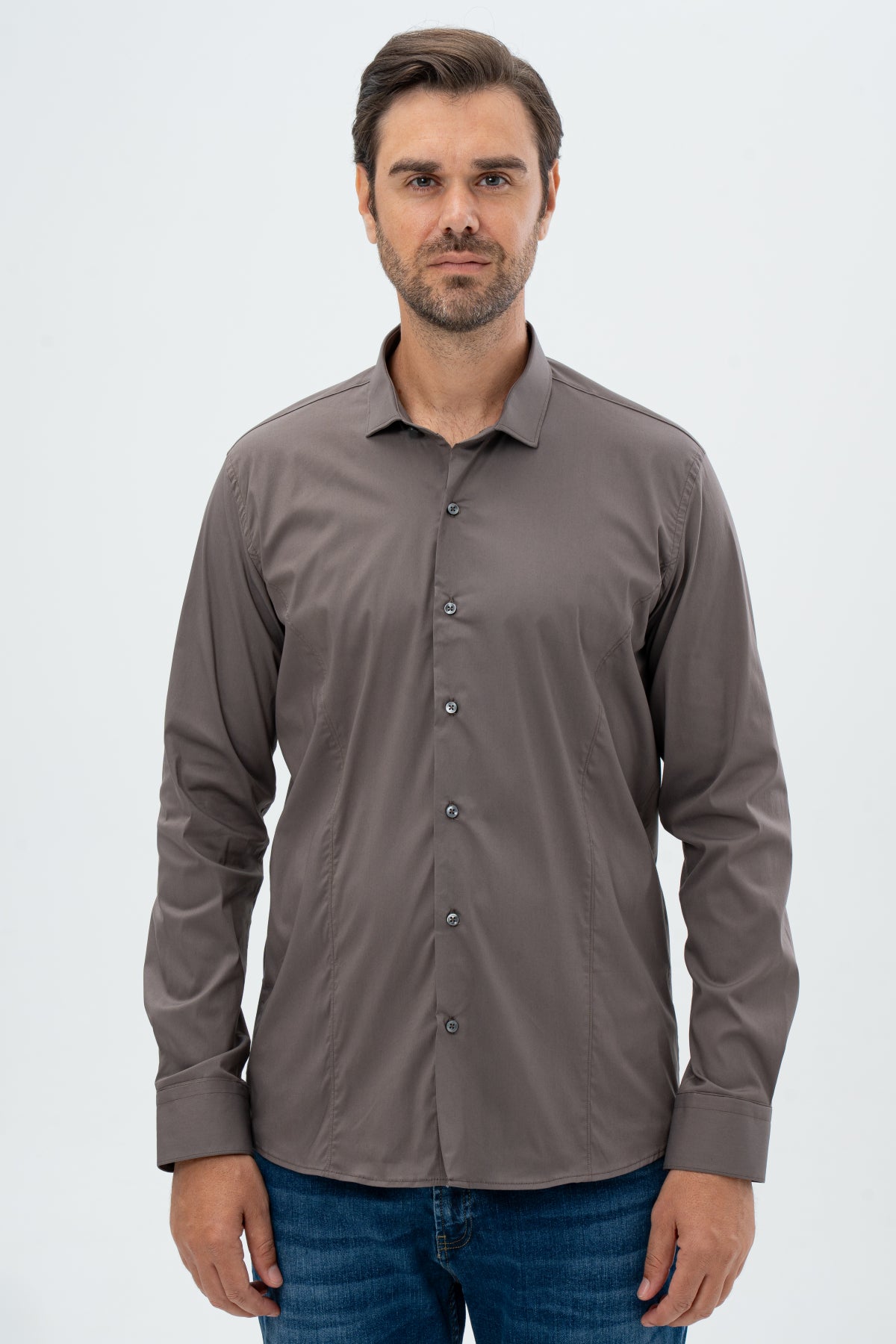 CAMASA SLIM FIT TWN  - Bej