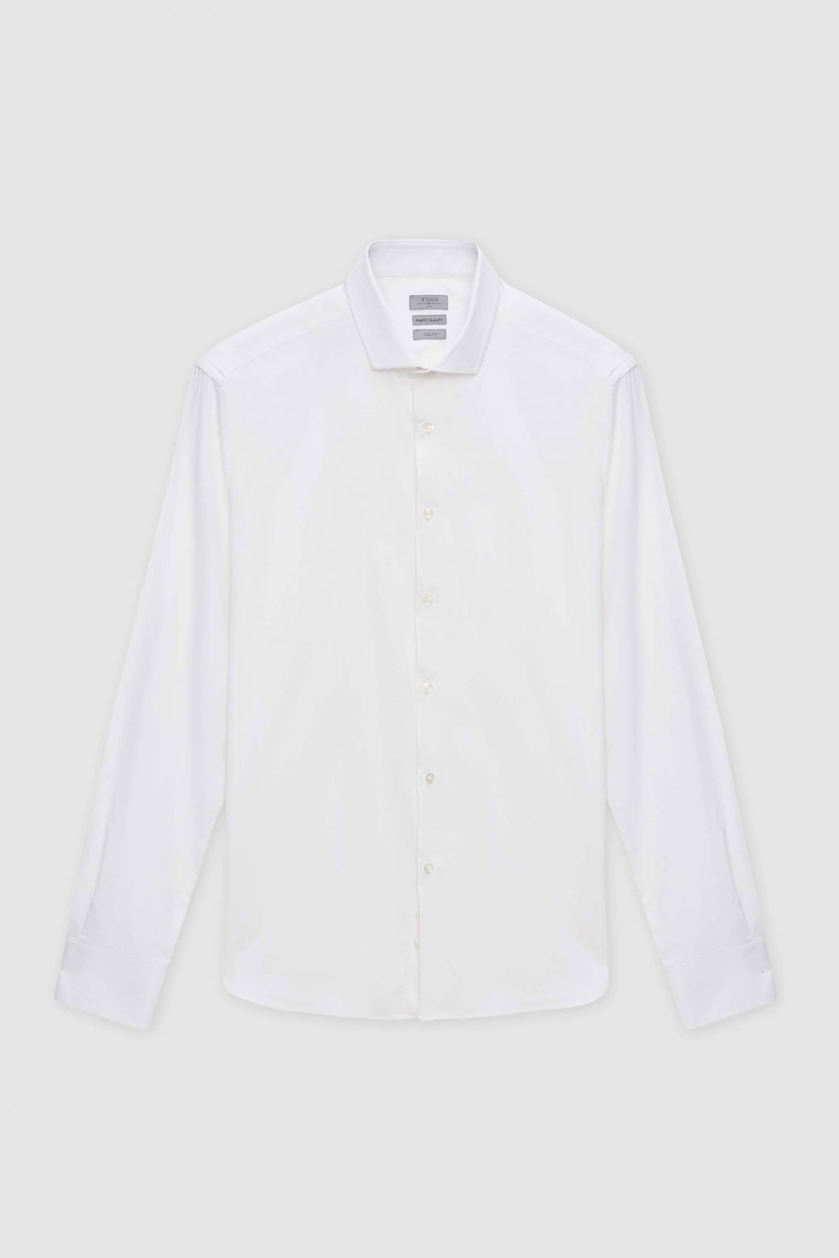 CAMASA SLIM FIT TWN  - Alb