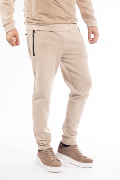 PANTALONI BEJ SLIM FIT TWN