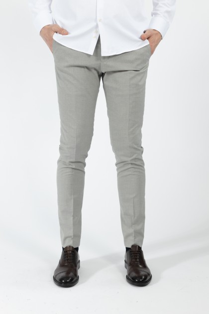 PANTALONI GRI SLIM FIT TWN