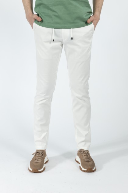 PANTALONI CASUAL ALBI SLIM FIT D'S DAMAT