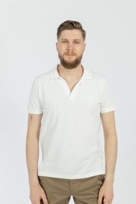 TRICOU ECRU SLIM FIT TWN