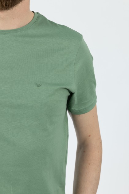 TRICOU VERDE REGULAR FIT D'S DAMAT